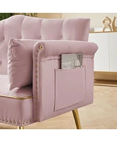 Streamdale Furniture Pink 2 Seater Sofa