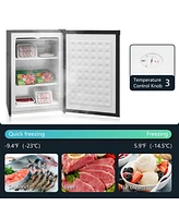 Upright 3.0 Cu.Ft. Mini Freezer with Reversible Door