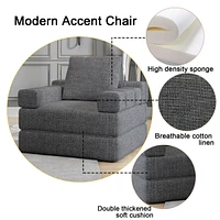Convertible Single Sofa Bed for Living Spaces