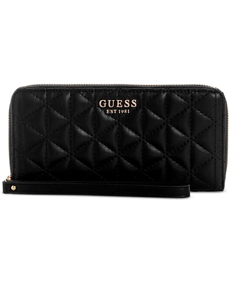 Guess Kori Slg Large Zip Around Wallet