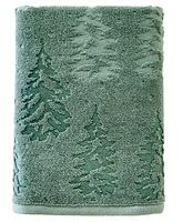 Skl Home Wispy Trees Jacquard Cotton Bath Towel, 25" x 50"