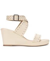 Sun + Stone Women's Emiee Studded Strappy Wedge Sandals, Created for Macy's