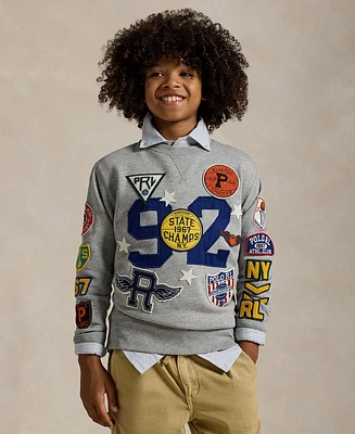 Polo Ralph Lauren Big Boys Fleece Graphic Sweatshirt