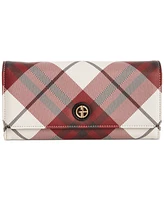 Giani Bernini Plaid Receipt Manager, Created for Macy's