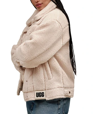 Ugg Women's Frankie Sherpa Fleece Trucker Jacket