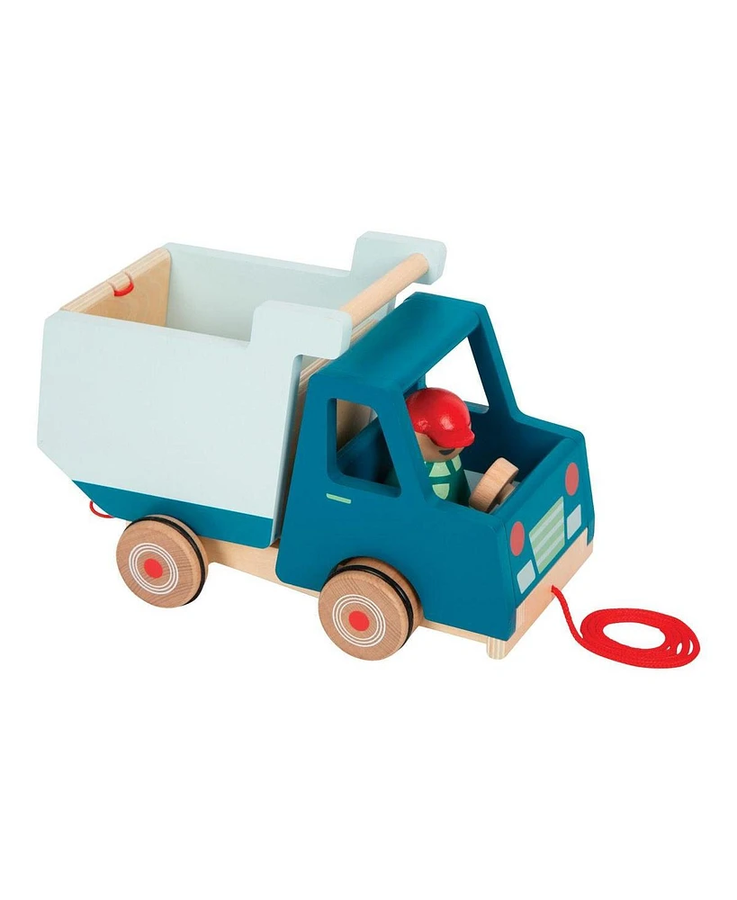 Small Foot Pull-Along Dump Truck