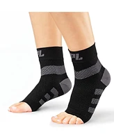 Powerlix Large Orthopedic Feet Brace Women & Men: for Arthritis, Tendinitis - 2 Pair