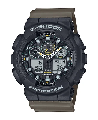 G-Shock Men's Japanese Quartz Black Resin Watch, 51.2mm