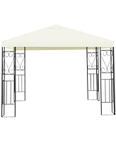 Skonyon 10 x 10 Feet Patio Gazebo Canopy Tent Garden Shelter