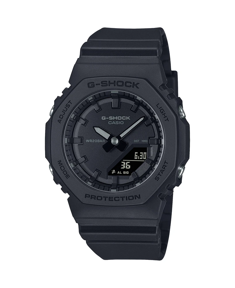 G-Shock Unisex Japanese Quartz Black Resin Watch, 40.2mm, GMAP2100BB1A