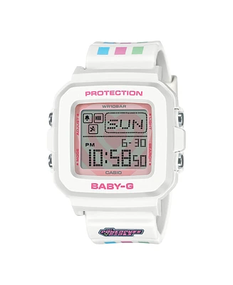 G-Shock Women's Baby-g Collab White Resin Watch, 42.8mm, BGD10KPP-7