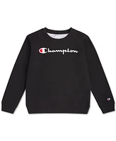 Champion Big Boys Signature Long Sleeve Crewneck Sweatshirt