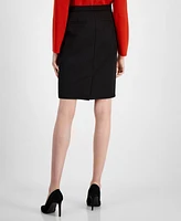 T Tahari Women's Pull-On Pencil Skirt