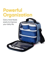 Superio Insulated Lunch Bag with Containers