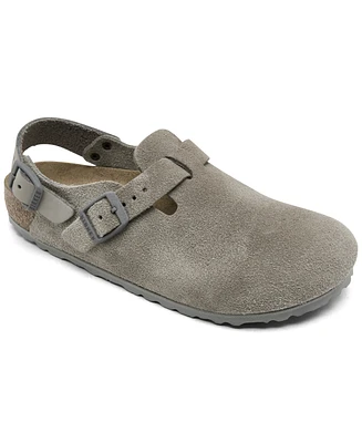 Birkenstock Women's Tokio Suede Leather Clogs from Finish Line