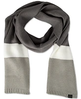 Kenneth Cole Reaction Men's Brushed Stripe Beanie & Scarf Set