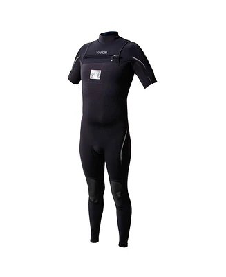 Body Glove Men Vapor Fullsuit, Short Sleeve Neoprene 2/2mm Wetsuit with Vapor Flex Exterior Thermofiber Interior