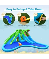 Costway Inflatable Water Slide Upgraded Kids Bounce Castle Blower Excluded