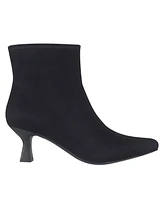 Impo Women's Nidia Stretch Kitten Heel Pointed Toe Ankle Booties