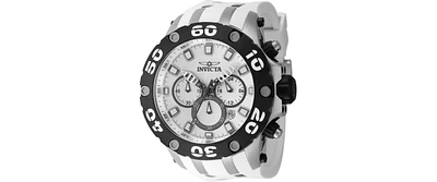 Invicta Men's 46512 Subaqua Quartz Chronograph Silver Dial Watch