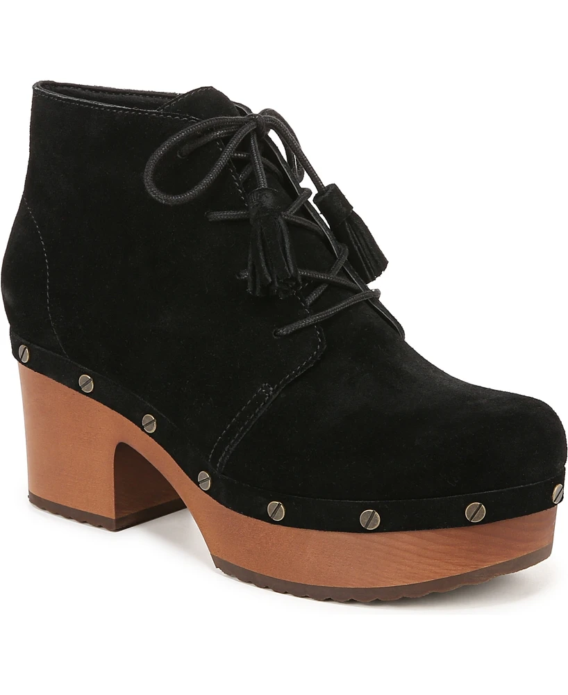 Dr. Scholl's Women's Original Chic Lace-Up Platform Booties