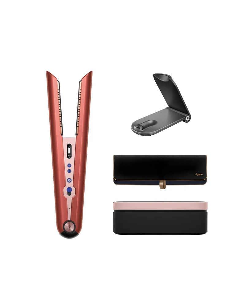 Dyson Special Edition Corrale Hair Straightener | Strawberry Bronze/Blush Pink