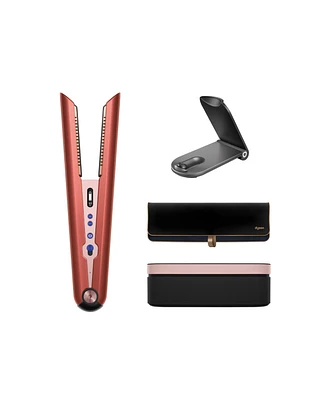 Dyson Special Edition Corrale Hair Straightener | Strawberry Bronze/Blush Pink