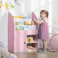 Streamdale Furniture Kids Bookshelf and Toy Organizer (Ages 3-8)