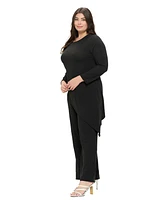 L I V D Plus Gianna Asymmetrical Rib Set