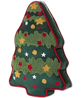 Evergreen Ivy Christmas Tree Decorative Pillow, 16" x 11"