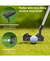 Skonyon Men's 9 Pieces Complete Golf Club Set-Gray
