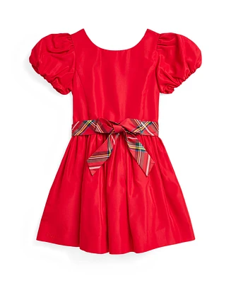 Polo Ralph Lauren Toddler and Little Girls Balloon-Sleeve Dress