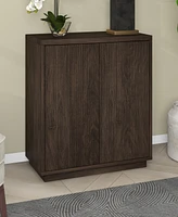 Hudson & Canal Alston 28" Wide Rectangular Accent Cabinet in Alder