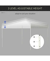 13' Pop Up Canopy Sun Shelter, Adjustable & Portable