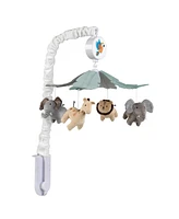 Lambs & Ivy Jungle Friends Musical Baby Crib Mobile Animals Soother Toy