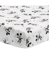 Lambs & Ivy Disney Baby Magical Mickey Mouse 3-Piece Crib Bedding Set - Gray