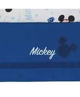 Lambs & Ivy Disney Baby Forever Mickey Mouse 3-Piece Blue Crib Bedding Set