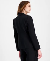 Tahari Asl Women's Single-Button Peak-Lapel Blazer