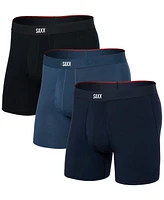 Saxx Men's Vibe Xtra 3-Pk. Solid Boxer Briefs