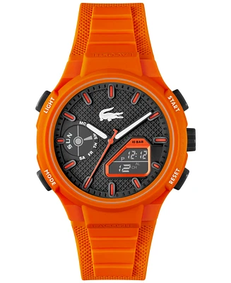Lacoste Men's LC33 Silicone Strap Watch 45mm