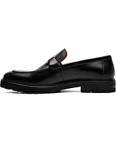 Stacy Adams Men's Hale Moc Toe Bit Slip On Loafer