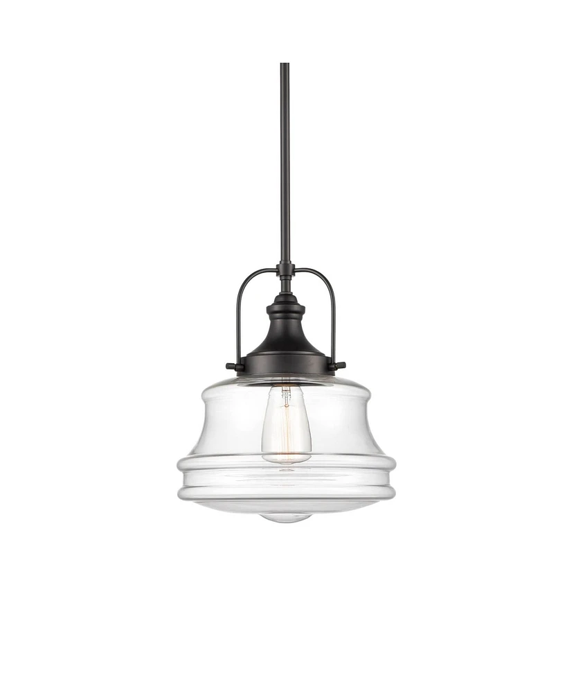 Moose Industrial Pendant Light Black Schoolhouse Hanging Light