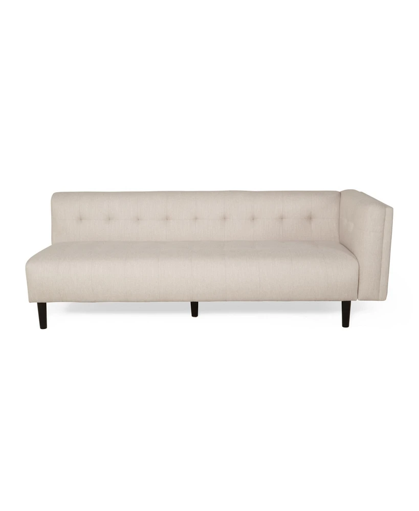 Simplie Fun Contemporary Sectional Sofa With Tufted Stitch And Rubberwood Legs