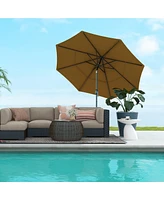 Streamdale Furniture 9FT 3-Tier Patio Umbrella with Tilt