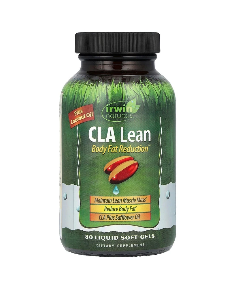 Irwin Naturals Cla Lean Body Fat Reduction - 80 Liquid Soft