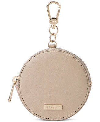 Brahmin Circular Leather Coin Purse