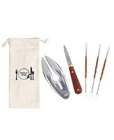 French Home Essential Seafood 6 Piece Utensil Set