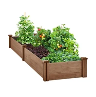 Yaheetech Wooden Raised Garden Bed Planter Box