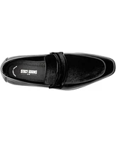 Stacy Adams Men's Spratley Moc Toe Saddle Slip On Loafer