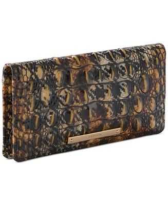 Brahmin Ady Melbourne Embossed Leather Wallet